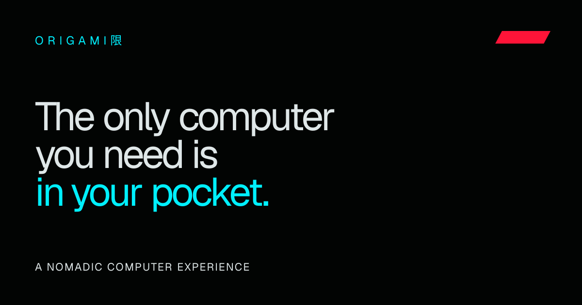 Origami - a desktop workspace powered by your iPhone, from browsing to Node.js developmentcarai